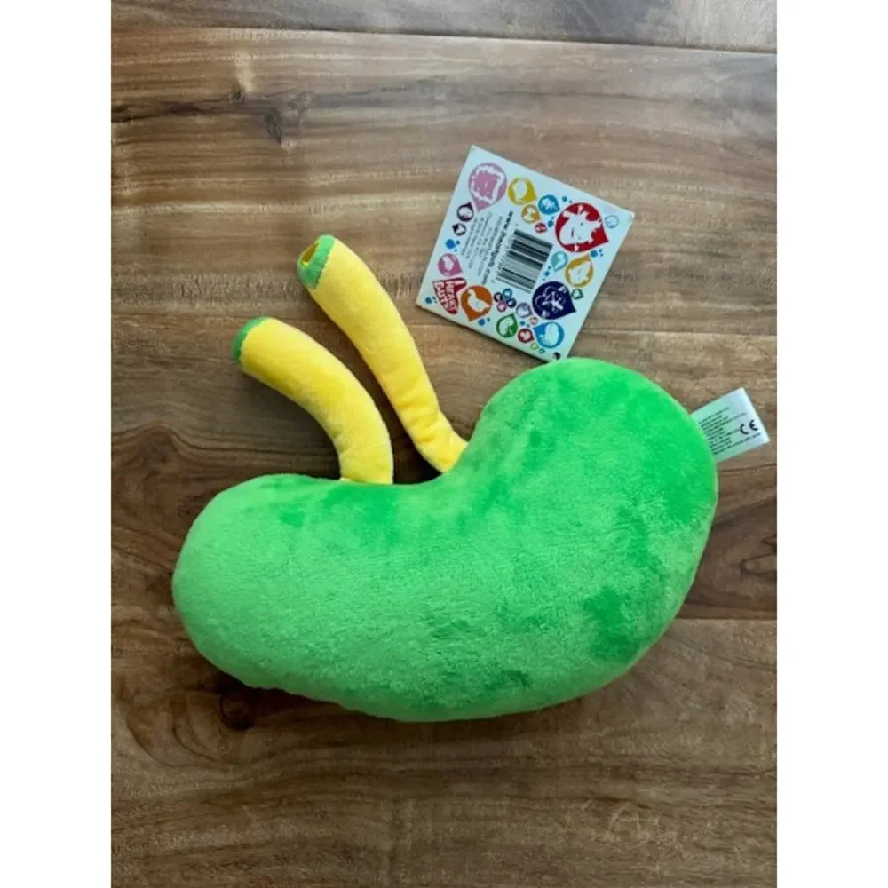 I Heart Guts Plush Spleen Lymphin' the Dream Organ Stuffed Pillow Toy 9.5